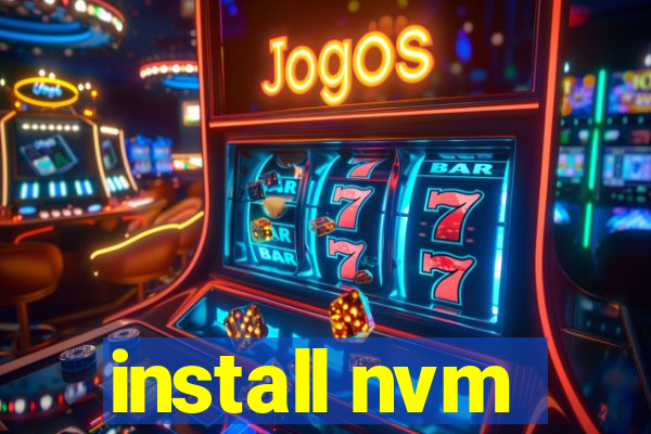 install nvm